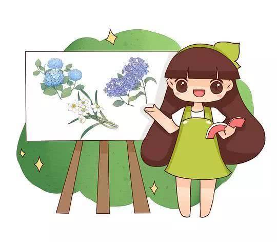 路边捡几片花瓣 粘到纸上变幅画 身价竟然涨了10倍