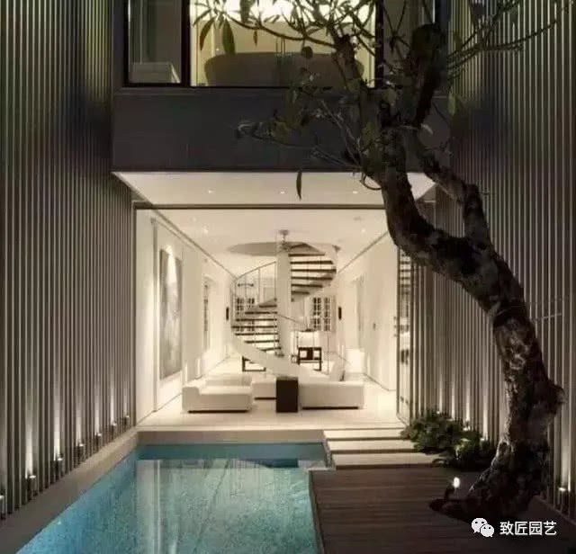 庭院水景 灵气十足
