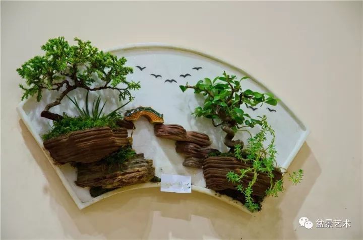 要点挂壁盆景及制作