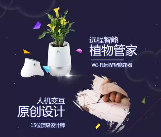 丨智能远程交互花器——不在身边也可以安心养花