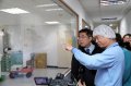 台南市长黄伟哲视察恒大口罩产线颁赠加菜金感谢